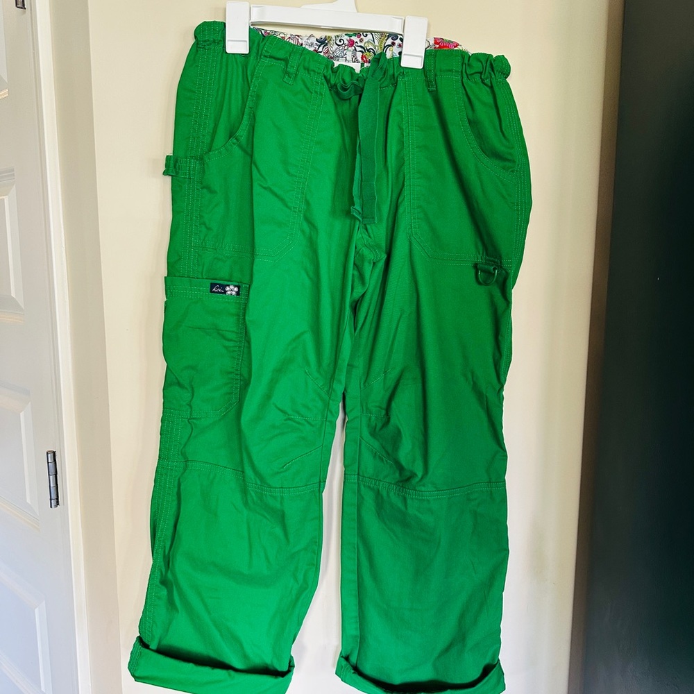 Koi Green Cargo Pants